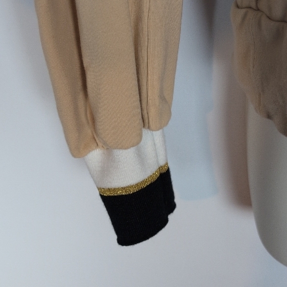 Emily McCarthy Puff Sleeve Contrast Cuff Sweater - Picture 4 of 11